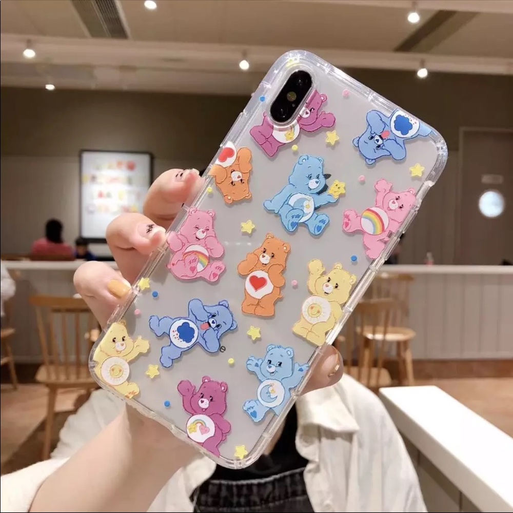 Very pretty Care bear iPhone cases for 7+ and 8+